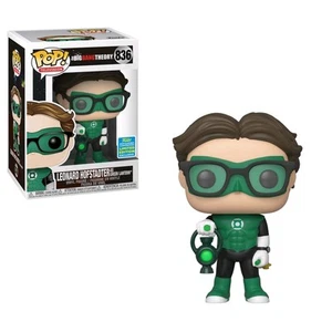 Funko POP Big Bang Theory Leonard Hofstadter as Green Lantern SDCC 2019 #836 Vin - Picture 1 of 1