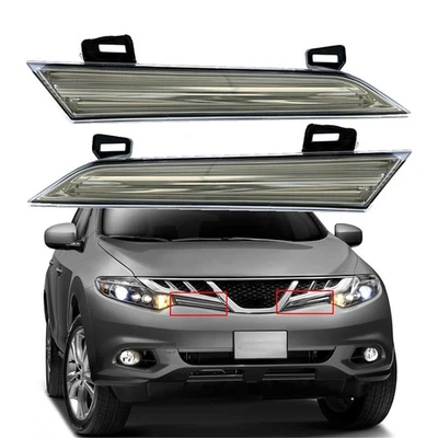 2Pcs Left+Right Side Headlight Reflector Panel For Nissan Murano 2009 - 2014 USA Foto 1 de 4