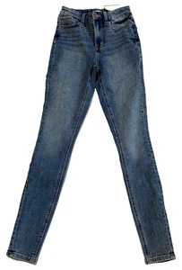 M Jeans by Maurices Long High Rise Blue Limitless Jeggings NWT Size Small - Picture 1 of 7