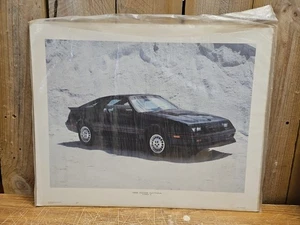1985 Dodge Daytona Turbo Z Poster Print VTG Power Graphics NOS 20”x16” Rare HTF! - Picture 1 of 8