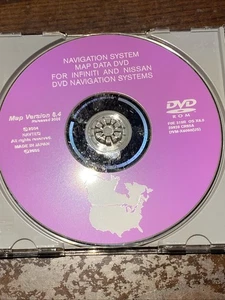 Navigation System Map Data DVD for INFINITI AND NISSAN Map Version 6.4 2005 - Bild 1 von 10