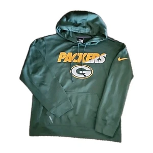 Nike Green Bay Packers Therma Fit Hoodie Herren M leicht NFL Langarm - Bild 1 von 9