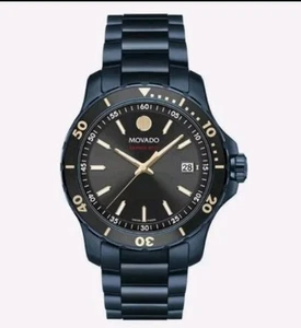 MOVADO Series 800 NEW Quartz Black Dial Watch 2600160 40mm✨MSRP$960 - Picture 1 of 4