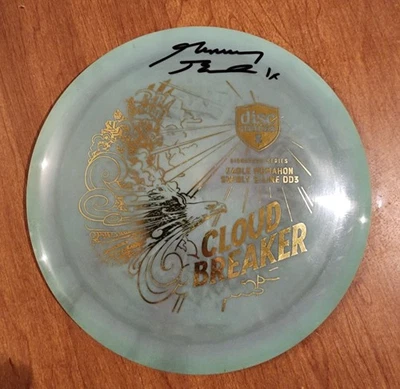 Discmania Cloudbreaker 1 – Signed by Gannon Buhr – From His Personal Collection  - Image 1 of 4