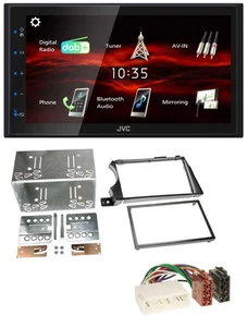 JVC USB Bluetooth MP3 DAB 2DIN Autoradio für SSangYong Actyon Kyron 2006-2011 - Bild 1 von 8