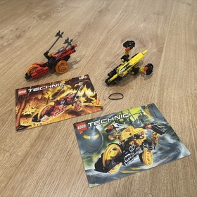 LEGO (8510) (8514): TECHNIC - RoboRiders - LAVA + POWER [2000] 100% Complete