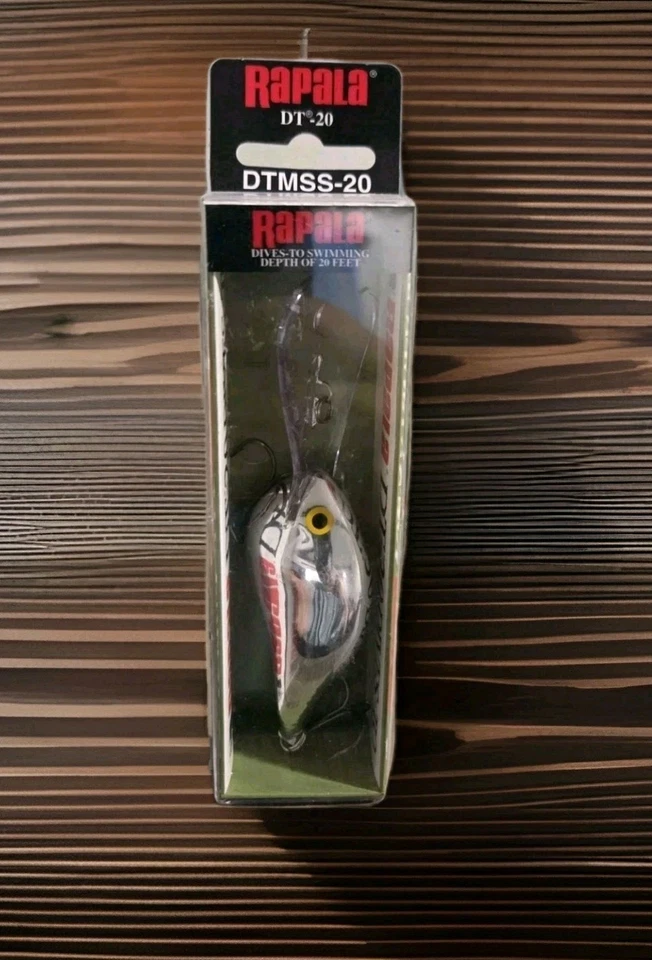 Rapala DTMSS20 PCH CROMO PURO (color descontinuado) ¡MUY RARO! Foto 1 de 3
