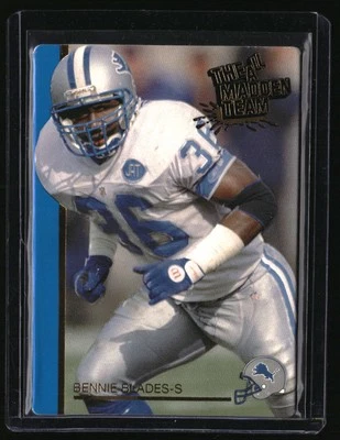 1991 Action Packed All-Madden #22 Bennie Blades - Image 1 of 2