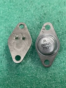1x 2N6424 Transistor GP BJT PNP 250V 1A TO-66 - Picture 1 of 1
