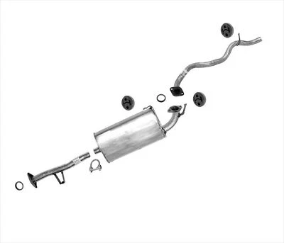 Muffler Tail Pipe Exhaust System 1.3 1.6 2 Door For 89-95 Geo Tracker Sidekick - Image 1 of 4
