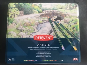 Derwent Artists Colouring Pencils, Drawing & Colouring, Set Of 24, - Picture 1 of 2