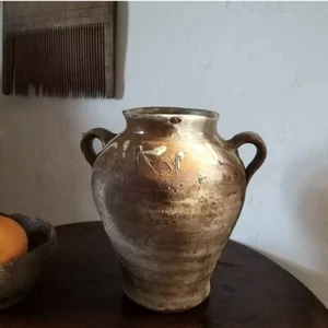 Preciosa olla de confitería francesa del siglo XIX vajilla provenzal - Imagen 1 de 4