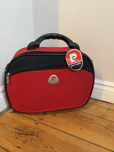 Pierre Cardin vanity case Red New With Tags - Picture 1 of 10