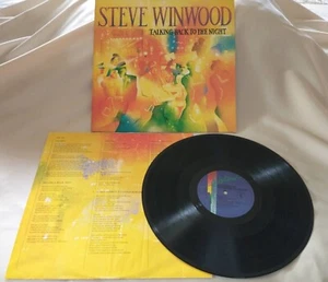 STEVE WINWOOD - Talking Back to the Night - Vinyl LP 1982 Island ILPS-9777 EX - Picture 1 of 5