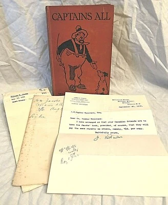 SIGNED W W Jacobs, Captains All - 1st 1905, Original Signed Publisher's Contract - Image 1 of 4