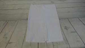 Wet Seal Women's White Striped Skirt Size M Medium - Picture 1 of 6