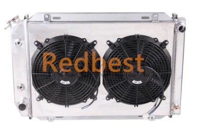 FIT 79-93 91 Ford Mustang Foxbody/Mercury GT LX 5.0 2.3 3Row Radiator+Shroud+Fan - Image 1 of 4