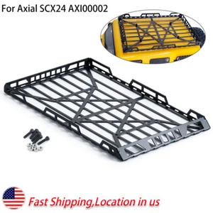 Metal Roof Rack Luggage Carrier for Axial SCX24 AXI00002 1/24 RC Cars Parts - Picture 1 of 11