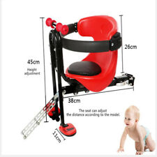 Fahrrad Sicherheits-Kindersitz Halterung Baby Fahrrad Sitz Vorne Rot bis zu 30kg