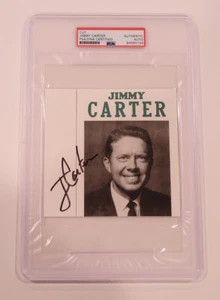 Raro JIMMY CARTER Corte Grande Firma - 39o Presidente de los Estados Unidos PSA - Imagen 1 de 7