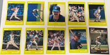 1990 Star Platinum Don Mattingly Set W/ Promo Blank Back /200 M3-20