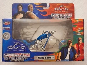 Awesome! Ertl JoyRide OCC American Chopper Mikey's Bike 1:18 Scale - Picture 1 of 3