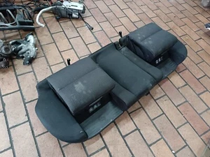 Asiento trasero VW Passat 3BG Variant asiento trasero asiento infantil tela negro - Imagen 1 de 8