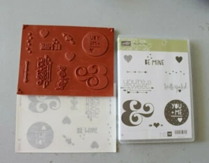 Stampin' Up! You Plus Me Stamp Set Of 10 NEW Retired Sayings Valentine Love - Picture 1 of 1