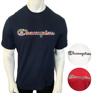 CAMISETA MANGA CORTA CUELLO REDONDO BLANCA AZUL MARINO ROJA HOMBRE PRECIO DE VENTA SUGERIDO POR EL FABRICANTE $32.99 WORLD NUEVA CON ETIQUETAS - Imagen 1 de 12