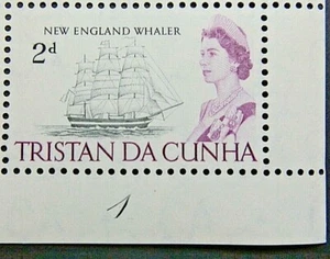 TRISTAN DA CUNHA 1965-67 SG74 2d. EDWARD (AMERICAN WHALING SHIP), 1864 - MNH - Picture 1 of 1