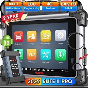 Autel Elite II PRO MS919 OBD2 Diagnosegerät ALLE Systeme ECU Programming J2534 - Bild 1 von 18