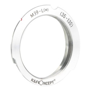 K&F Concept Adapter for M39 35mm/135mm Mount Lens to Leica M Camera M1 M2 MD MP