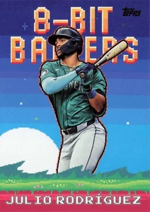 2025 Topps Series 1 Celebration - 8-Bit Ballers Julio Rodriguez #8B-7 - Picture 1 of 2