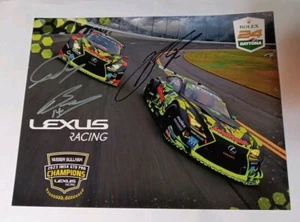 Lexus Racing Herocard Team Autographed 2023 GTD Pro Champion #14 SealMaster IMSA - Picture 1 of 4