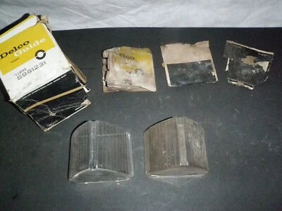 Nuevo de Lote Antiguo 1969 Cadillac Calais DeVille Fleetwood 75 Luz de Estacionamiento Lámpara Lente Convertible Foto 1 de 3