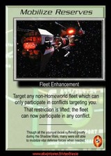 Babylon 5 CCG-mobilize reserves/the shadows