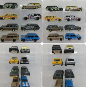 Hot Wheels 71 DATSUN BLUEBIRD 510 WAGON ZAMAC Korger exclusivo Momo y lote personalizado - Imagen 1 de 10