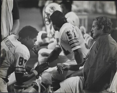 Original Type 1 1978 Bob Griese Miami Dolphins HOF Quarterback Press Wire Photo - Image 1 of 2