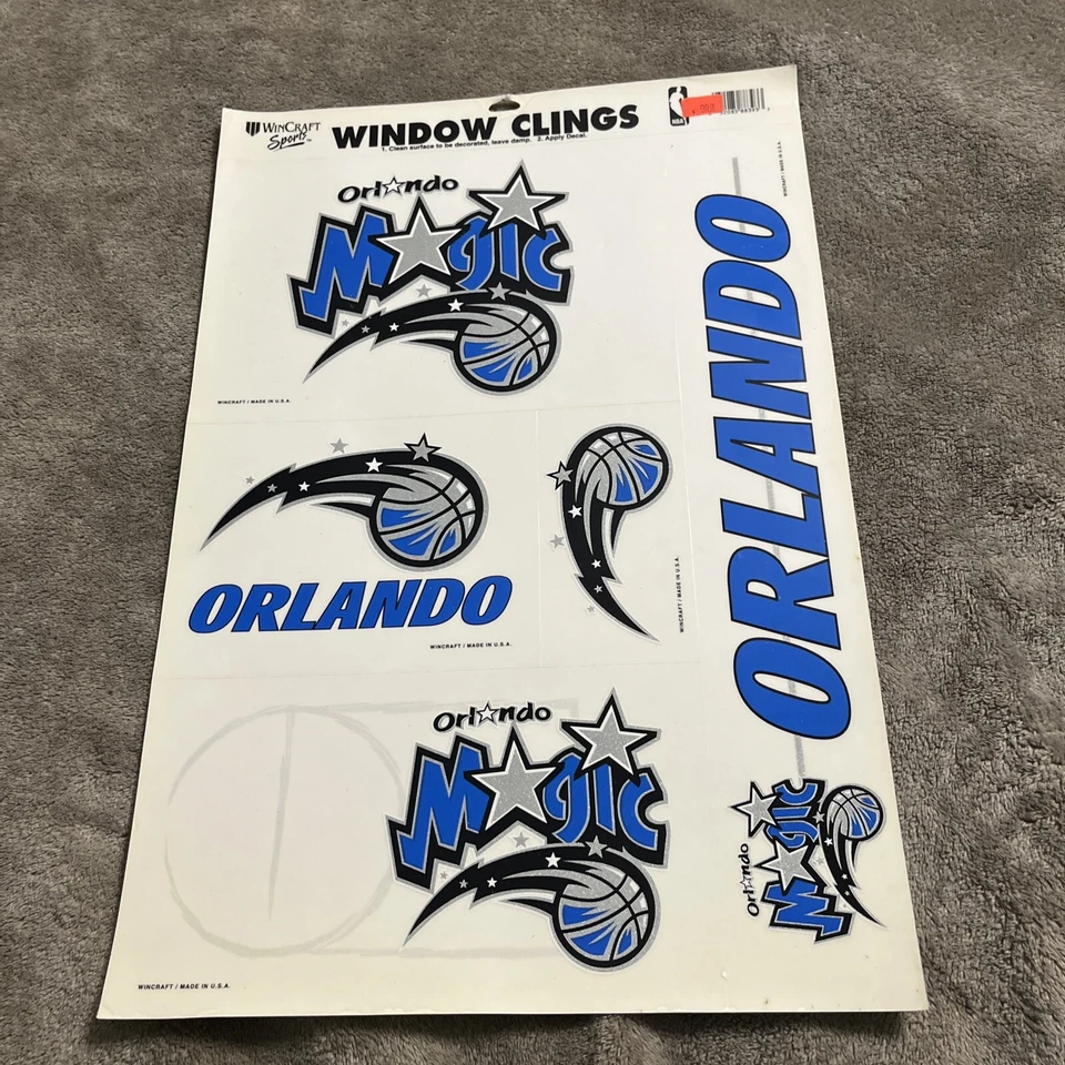 Se adhiere ventana artesanal Orlando Magic Winn de colección 11 X 17 Foto 1 de 1