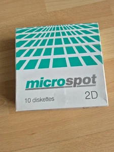 ✅ 10 Disketten 5,25" microspot 2D ⭐ Commodore C64 / C128 ⭐ OVP sealed NOS ⚡️ - Picture 1 of 3