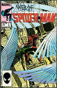 Web of Spider-Man 3 en estado bastante bueno/casi nuevo 9,0 Marvel 1985 - Imagen 1 de 3