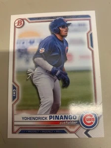 Yohendrick Pinango Card 2020 Chicago Cubs Team Card - Picture 1 of 1