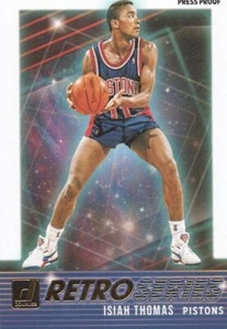 2021 Donruss #10 Isiah Thomas Retro Series Press Proof Excellent - Picture 1 of 1