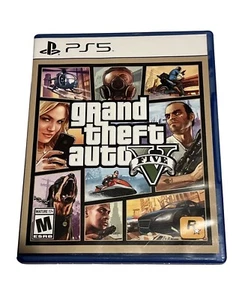 Grand Theft Auto V 5 Standard Edition Sony PlayStation 5 PS5 - Picture 1 of 3