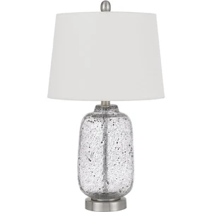 CAL Lighting & Accessories BO-3037TB Solaro Table Lamp Brushed Steel - Picture 1 of 1