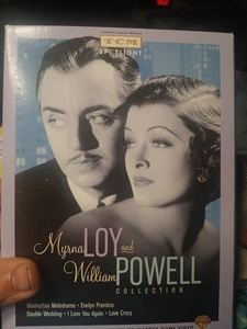 Myrna Loy and William Powell Collection 5-DVD Set TCM Spotlight VG-LN Case Wear - Picture 1 of 2