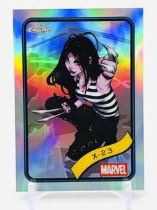 X-23 - SP SILVER CHROME REFRACTOR #122 - 2025 Topps Chrome MARVEL - Picture 1 of 2