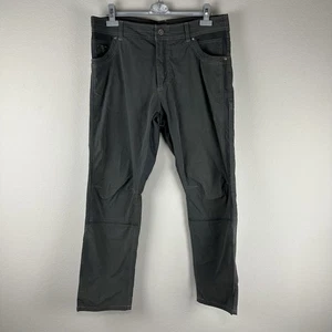 Pantalone Kuhl Uomo Nero Grigio Scuro Radikl Leggero Resistente UPF 50+ Taglia 38x32 - Foto 1 di 10