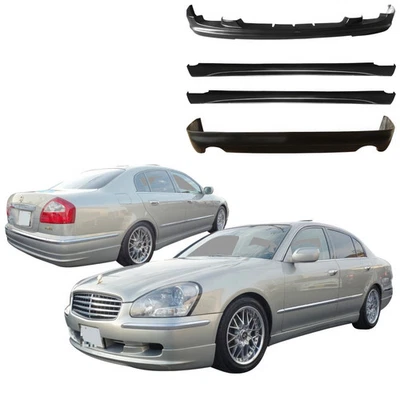 VSaero FRP WAL Body Kit 4pc F50 Cima for Q45 Infiniti 02-04 vsaeropart_105173 Foto 1 de 4