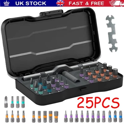 25Pcs/Set Multi Bit Magnetic Precision Screwdriver Set DIY Screwdriver Kit - Image 1 of 4
